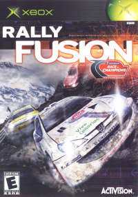 Rally Fusion: Race of Champions PAL Xbox PAL box art